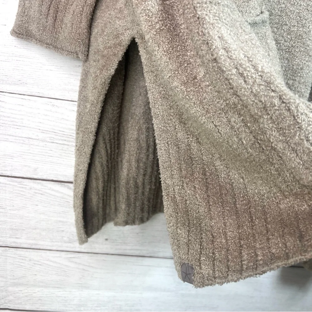 Barefoot Dreams Cozychic Lite Half Zip Poncho Quater Zip Loungewear Size S/M